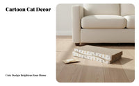 Cat Scratching Board Includes Catnip Corrugated Cardboard Scratcher Corrugated Scratching Board Sturdy Construction for Kittens