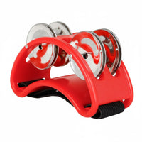 Double Row Percussive Ankle Bells Easy to Wear Foot Percussion Bright Audio Accessory for Percussion Box