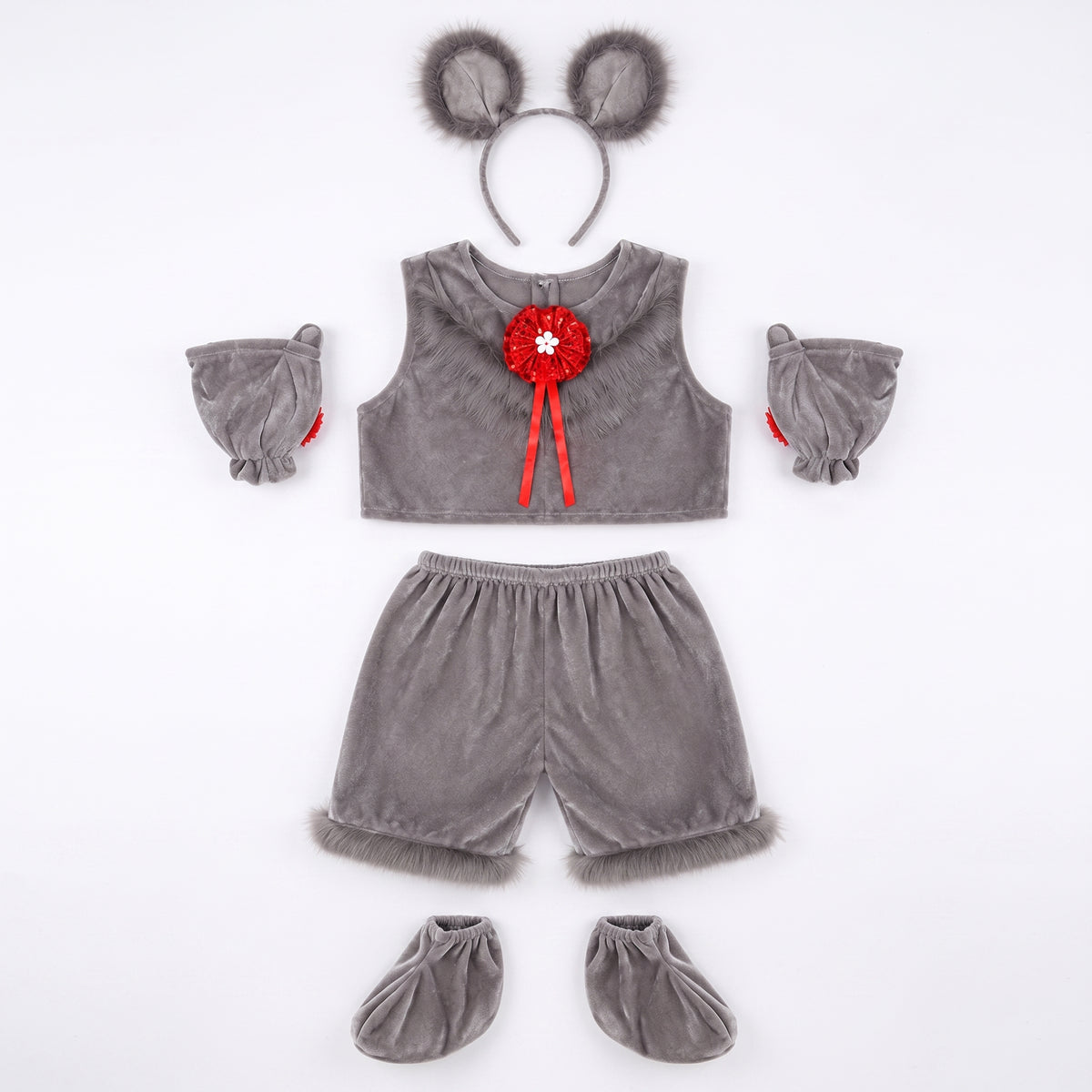 Kids' Animal Performance Costume for Kindergarten - Mouse Dance Outfit