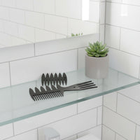 2 Pieces Stainless Steel Styling Comb Flat Design Wide Tooth Styling Comb Rust Resistant Beauty Tool