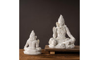 Shiva Figurine Meditating Shiva Statue with Spiritual Hindu Idol for Stretching Practice Practitioners