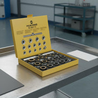 15 Piece Watch Case Opener Kit Easy to Use Watch Case Opening Tool Set Stainless Metal for Watchmakers