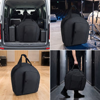 Cymbals Bag Padded Cymbals Bag with Shoulder Strap Portable for Percussionists