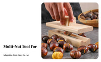 Nut Crack Er Easy to Use Nut Sheller Tool Nut Shelling Tool Multifunctional Kitchen Utensil Anti-Slip Design for Families