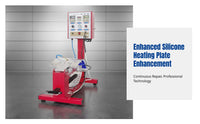 Tire Repair Kit, Vulcanizer Machine, Heat Patch, Upgraded Silicone Plate, Airbag Type, No Mark