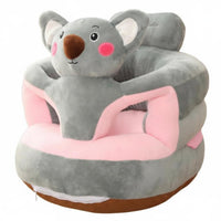 Anti-Fall Design Plush creature Sit-up Trainer Cute Cartoon design Plush creature Learning Chair Upright Seating Support Toddler Sofa Soft and Comfortable for Infants, Toddlers, Expecting Mothers, Playroom, Living Room