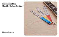 3 Pieces Extended Handle Guitar Fretboard Guard Set Rust-Proof Fingerboard Protector Shims Portable for Luthiers, Guitarists, Music Workshop