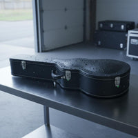 42 Inch Acoustic Guitar Case Convex Top 43 Inch Acoustic Guitar Case Portable Handle Musical Instrument Storage for Travel