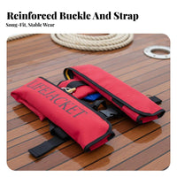 Highly Buoyant Automatic Inflatable Life Jacket Lightweight Design automatic/manual Inflatable Life Vest Compact Water Safety Gear Adjustable Fit for Boaters, Sailors, Angleermen, Boating, Sailing, Angleing, Paddling