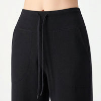 Ladies Trousers for Women with Straight Leg Design, High Waist Modal Loungewear Pants with Soft Drape Material, Comfortable Joggers for Casual Wear