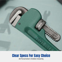 Multi-Functional Wrench, Heavy Duty Large Jaw Pliers, Auto-Locking Plumbing Pliers for Installation and Removal