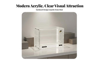 Blind Box Display Case Dustproof Acrylic Display Case High Clarity for Desk