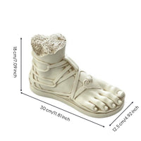 Foot Statue Oversized Foot Figurine Carved Ornament for Art Collectors, Living Room, Bookshelf, Desk