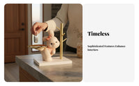 Entryway Key Rack Great Housewarming Gift Hare Key Holder Statue Cute Creature Storage Decoration Adorable Design