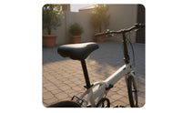 Folding Electric Two-Wheeler Saddle Ergonomic Design Soft Electric Bike Cushion High Oversized Cycle Seat Cushion for Seniors