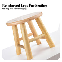 childappealing Cartoon creature Face Stool Cute Design children's Furniture polished Rounded Edges Low Seat Sturdy Construction for young children, Preschoolers, Parents, Kindergarten, Playroom, Living Room, Entryway