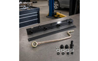 Black Fuel Kit Aftermarket Fuel with Mounting Bar High-Performance Auto Part Billet for Car Builders