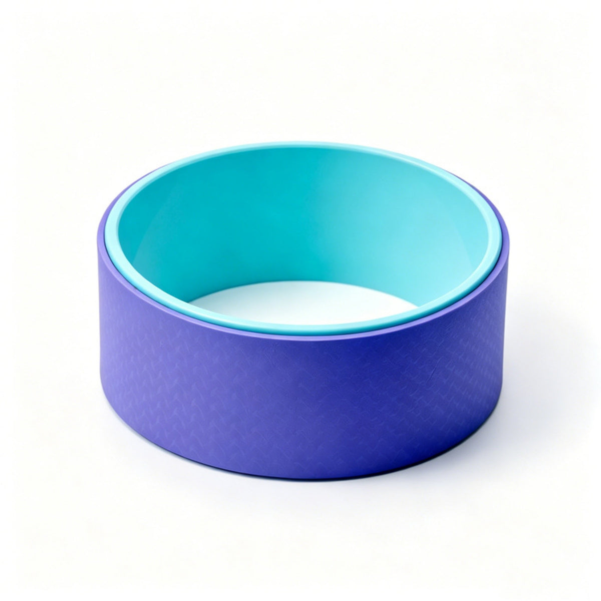 Two-layerLayer Fitness Wheel Textured Backbend Wheel Lightweight Back Roller Comfortable for Backbends