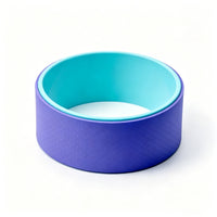 Two-layerLayer Fitness Wheel Textured Backbend Wheel Lightweight Back Roller Comfortable for Backbends