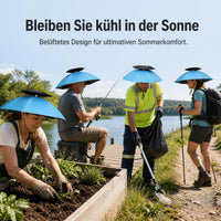 Hands-Free Double-Layer UV Protection Umbrella Hat for Outdoor Activities
