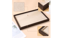 Jewelry Display Tray Rectangular Jewelry Display Tray Low-Profile for Vanity, Dresser, Retail Counter