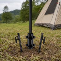 tent pole holder