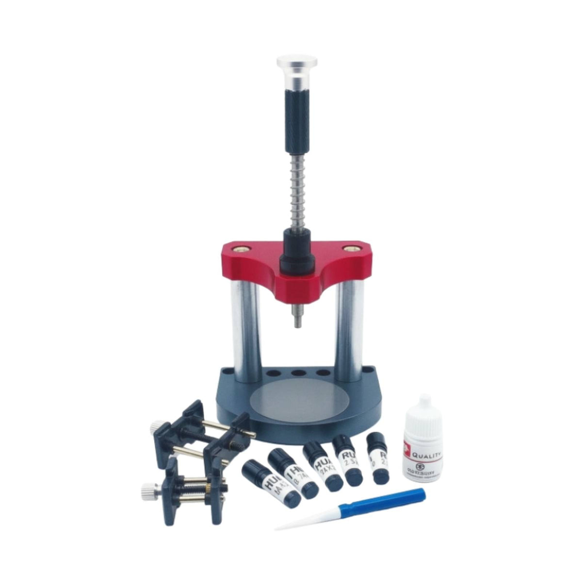 Dial Foot Repair Machine Precision Watch Dial Soldering Machine Professional Watch Repair Tool with Accessories for Watchmakers, Workbench