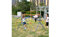 Kids Climbing Dome Holds Dome Climbing Frame Red Joints Playground Equipment for Backyard