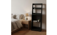 Slim Profile Vintage Design Shelving Unit Multifunctional Multi-Tier Storage Unit Sturdy Construction Freestanding Bookshelf Easy Assembly for Bedroom