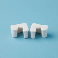 2 Pieces Replacement Part Aluminum Floor Stringer End Cap Sturdy Inflatable Boat Floor Plug
