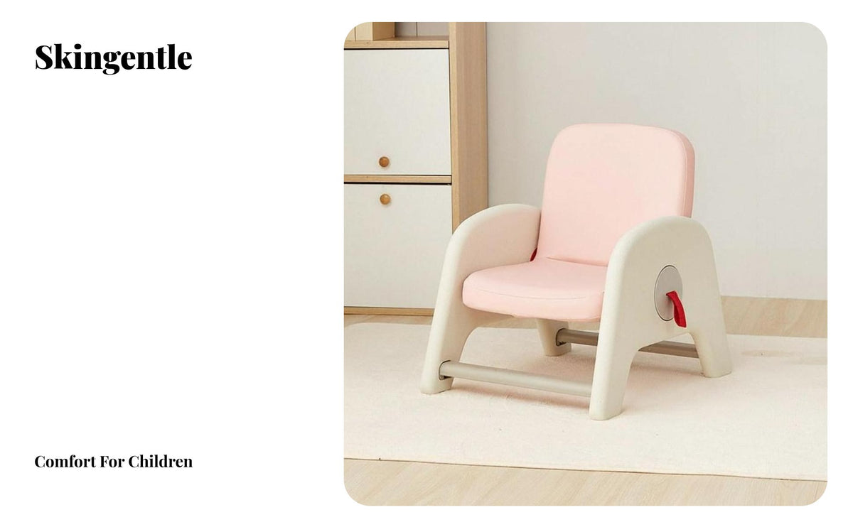 With rear Support Upholstered Mini Sofa Chair Lazy Lounge design Plush Club Chair Child-Safe Design children's Furniture Soft and Comfy for Toddlers, Preschoolers, Parents, Nursery, Playroom, Kindergarten, Living Room