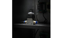 Aluminum Alloy Pneumatic Valve with Button Compact Push Button Valve Momentary 13mm Thread for Automation Projects