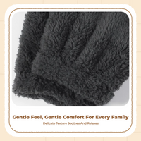 Thick Coral Fleece Socks Unisex Winter Warm Plain Color