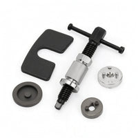 5 Pieces Versatile Brake Caliper Piston Rewind Tool Long-Lasting Brake Caliper Tool with Adapter Plates Easy to Use Rust-Resistant for Mechanics, DIYers, Garage