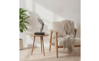 Human Figure Sculpture Modern Sculpture with Base Decorative for Living Room