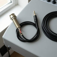 Wired Tailpin Cable Assembly Insulated Endpin Jack Connector Flexible Guitar Endpin Jack Metal