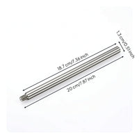 Wrench Extension Rod Professional Grade Threaded Extension Bar Hardware Straight Metal for Mechanics, Tight Areas