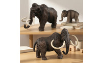 3 Pieces Woolly Giant Figurine Vivid Giant Figurine Richly Painted Animal Model for Teachers