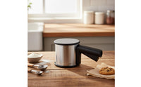 Handheld Flour Sieve Food Grade Material Handheld Flour Sifter Container Fine Mesh Baking Sifter Long-Lasting Stainless Steel
