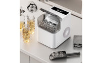 Portable Countertop Ice Maker Compact Countertop Ice Maker Small Appliance for Students, Kitchen, Office, Dorm Room