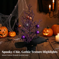 Gothic Spooky Wreath with Skulls