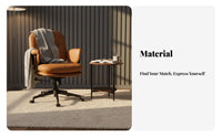 Highspinal support Upholstered managerial Chair 360-Degree rotate Upholstered Rolling Armchair Ergonomic Design Office Furniture Padded Seat for Home Users, Professionals, managerials, Study Room, Bedroom