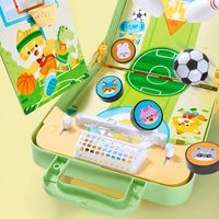 portable tabletop pinball game