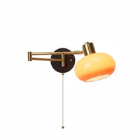 Adjustable Bedside Wall Lamp Space-Saving Adjustable Wall Sconce