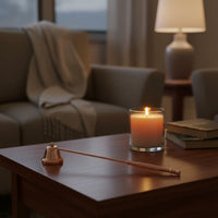 Safely Extinguishes Flames Candle Snuffer Smokeless Operation Long Handle Candle Snuffer Comfortable Grip Wick Extinguishing Tool Long-Lasting Construction For