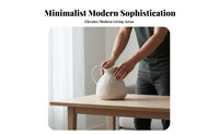 Modern Resin Vase Double-Use Kettle Design Flower Holder Pitcher Vase Multifunctional Home Decor Textured Finish for Living Room