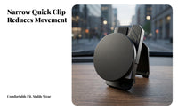 Spring-Loaded Quick-Release Tape Measure Clip Secure Hold Tape Clip Aluminum Alloy Tool Accessory ABS for Waistband