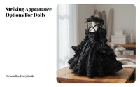 Doll Dress BJD Dress Set Cute Maid Design Doll Outfit for Hobbyists