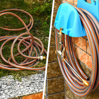 Wall Mounted Hose Reel Space Saving Water Hose Storage Rack Kink