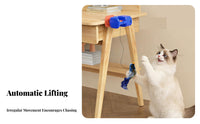 Automatic Cat Teaser Boredom Relief Self-Play Cat Toy Interactive Enrichment